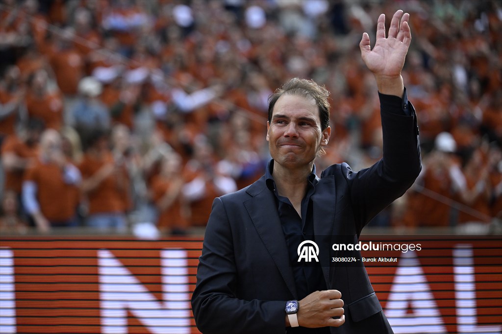 Rafael Nadal honored with tribute ceremony on Day 1 of French Open in Paris