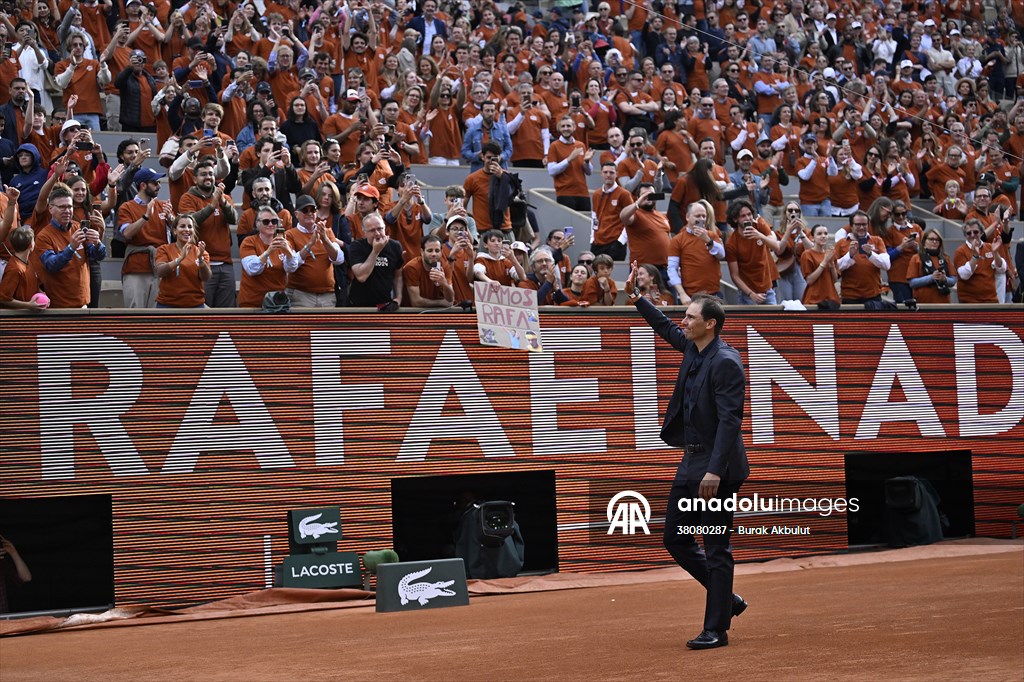 Rafael Nadal honored with tribute ceremony on Day 1 of French Open in Paris