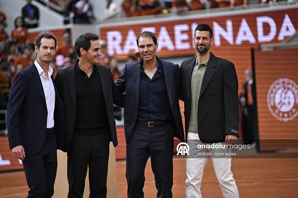 Rafael Nadal honored with tribute ceremony on Day 1 of French Open in Paris