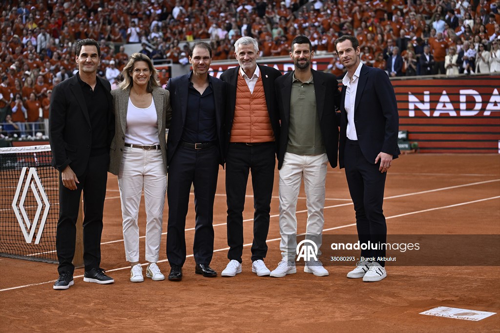 Rafael Nadal honored with tribute ceremony on Day 1 of French Open in Paris