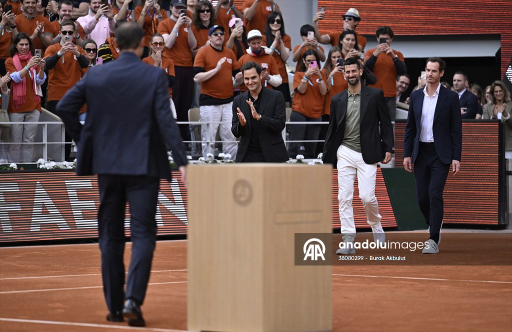 Rafael Nadal honored with tribute ceremony on Day 1 of French Open in Paris