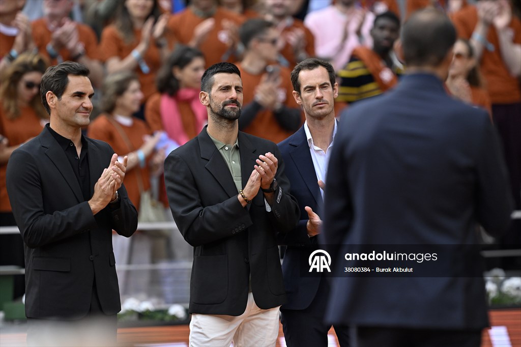 Rafael Nadal honored with tribute ceremony on Day 1 of French Open in Paris