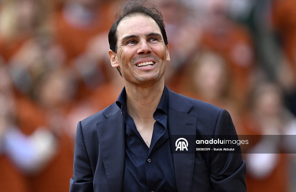 Rafael Nadal honored with tribute ceremony on Day 1 of French Open in Paris