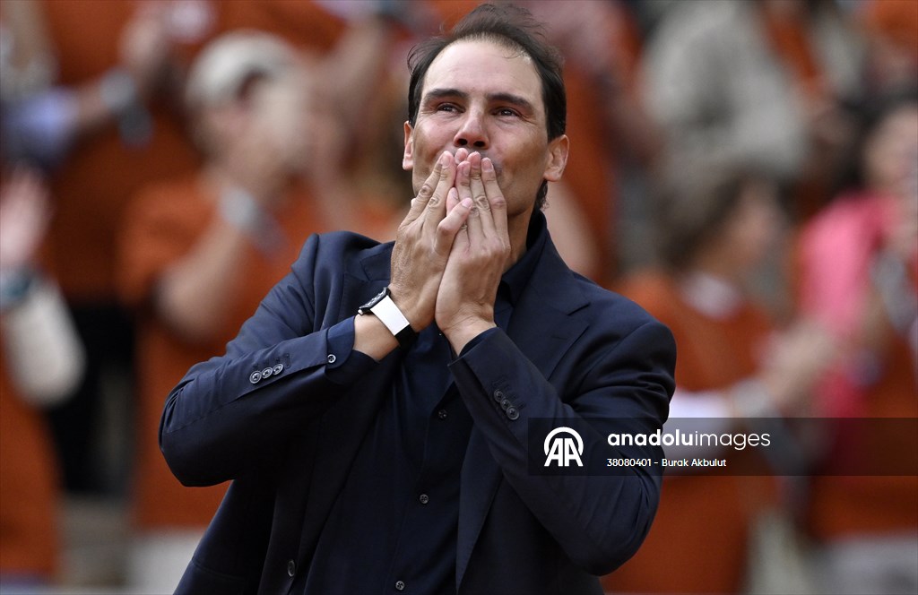 Rafael Nadal honored with tribute ceremony on Day 1 of French Open in Paris