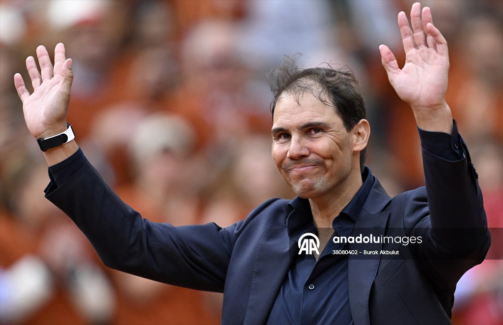 Rafael Nadal honored with tribute ceremony on Day 1 of French Open in Paris