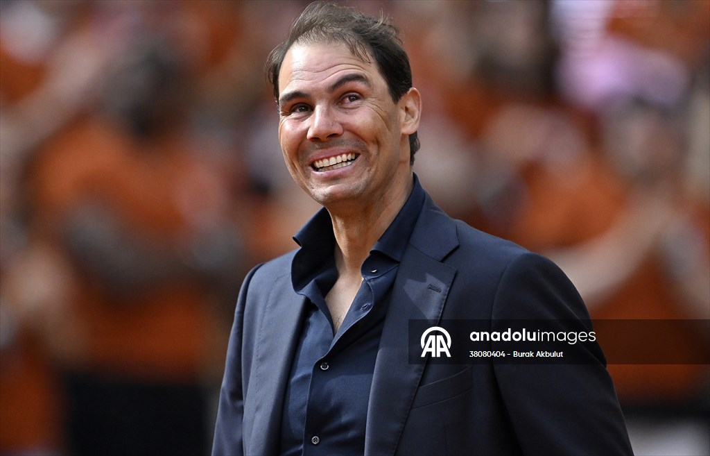 Rafael Nadal honored with tribute ceremony on Day 1 of French Open in Paris