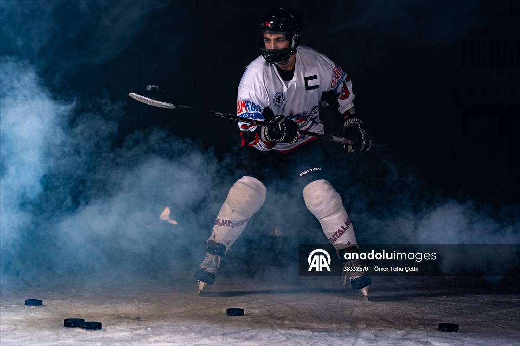 Buz hokeyinin şampiyon çocuklarının hedefi Avrupa kupası