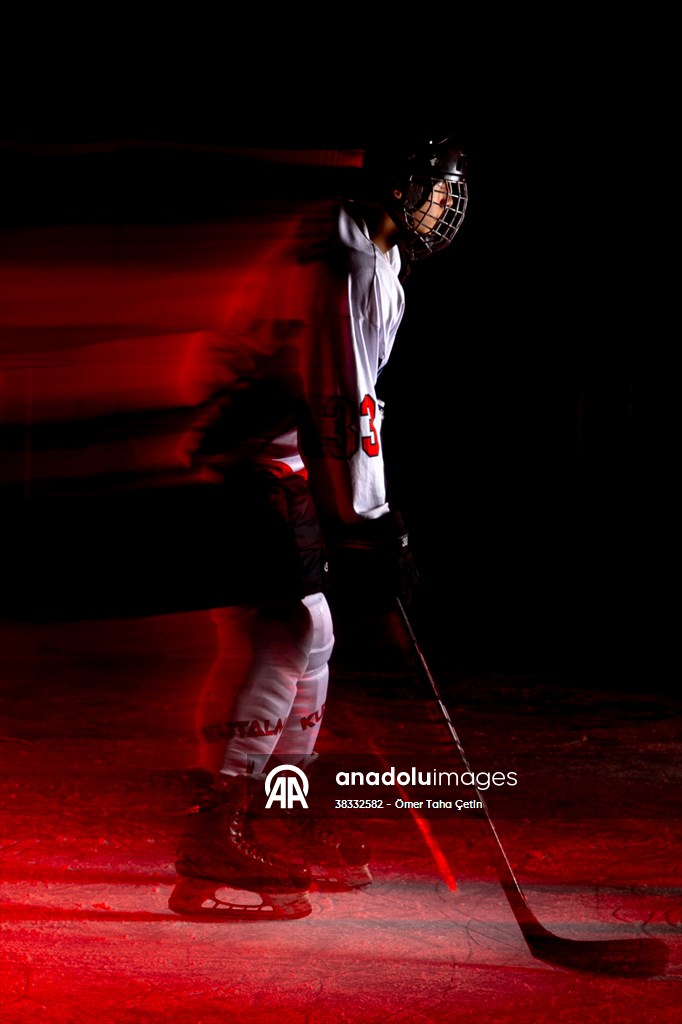 Buz hokeyinin şampiyon çocuklarının hedefi Avrupa kupası