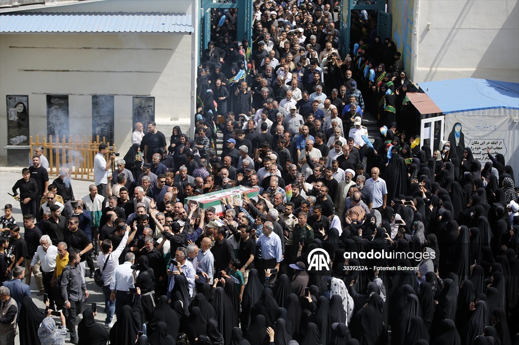 Funeral for Revolutionary Guard killed in Israeli attack on Iran