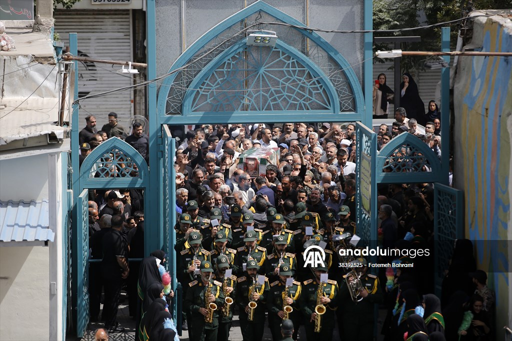 Funeral for Revolutionary Guard killed in Israeli attack on Iran