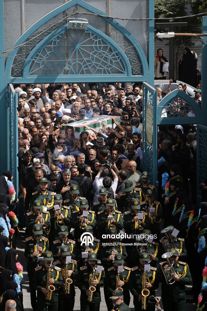 Funeral for Revolutionary Guard killed in Israeli attack on Iran
