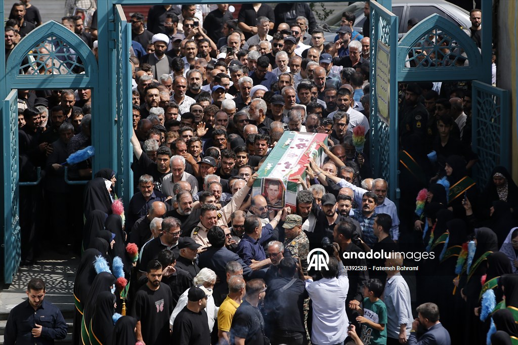 Funeral for Revolutionary Guard killed in Israeli attack on Iran
