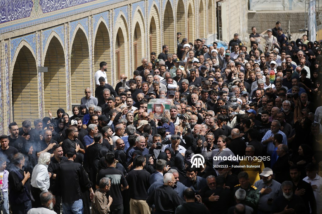 Funeral for Revolutionary Guard killed in Israeli attack on Iran