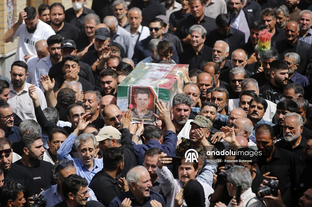 Funeral for Revolutionary Guard killed in Israeli attack on Iran