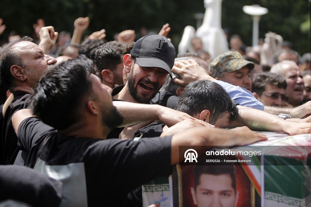 Funeral for Revolutionary Guard killed in Israeli attack on Iran