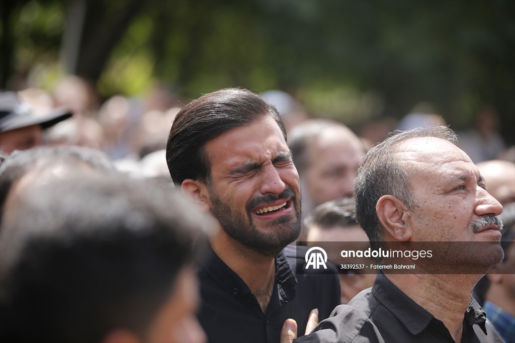 Funeral for Revolutionary Guard killed in Israeli attack on Iran