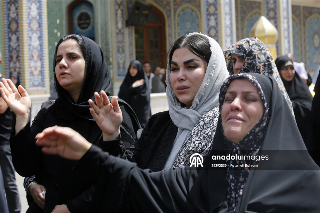 Funeral for Revolutionary Guard killed in Israeli attack on Iran