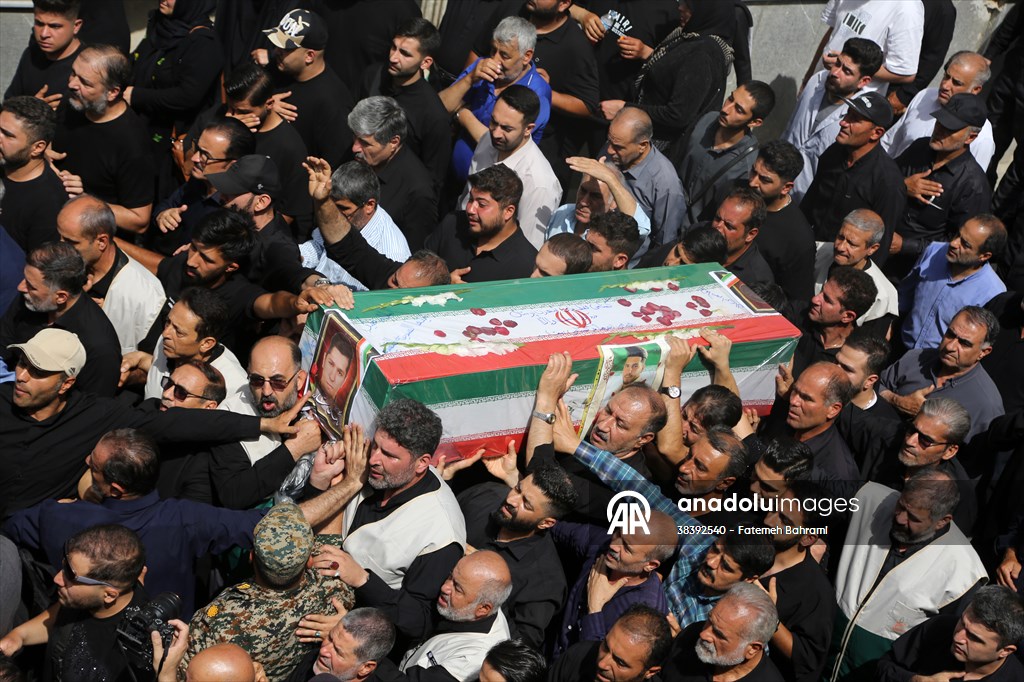 Funeral for Revolutionary Guard killed in Israeli attack on Iran