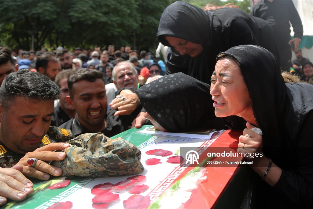 Funeral for Revolutionary Guard killed in Israeli attack on Iran