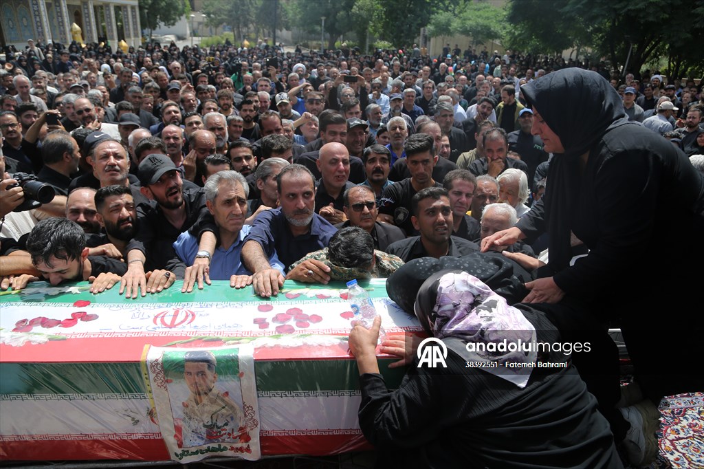 Funeral for Revolutionary Guard killed in Israeli attack on Iran
