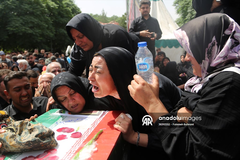 Funeral for Revolutionary Guard killed in Israeli attack on Iran