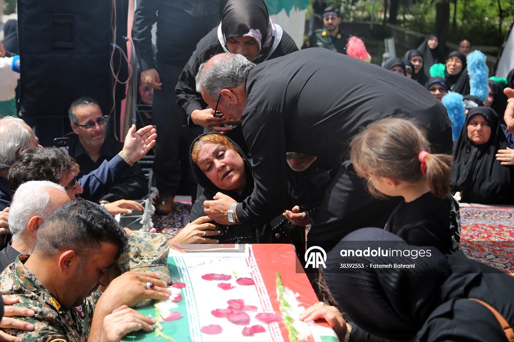 Funeral for Revolutionary Guard killed in Israeli attack on Iran
