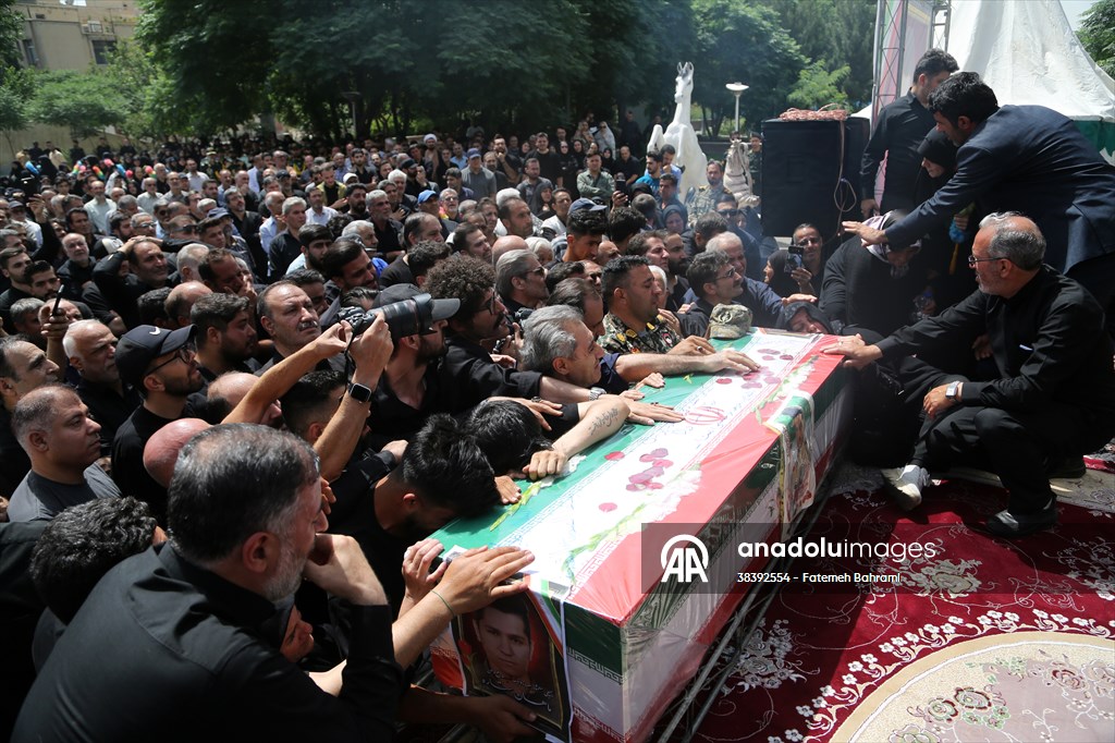 Funeral for Revolutionary Guard killed in Israeli attack on Iran