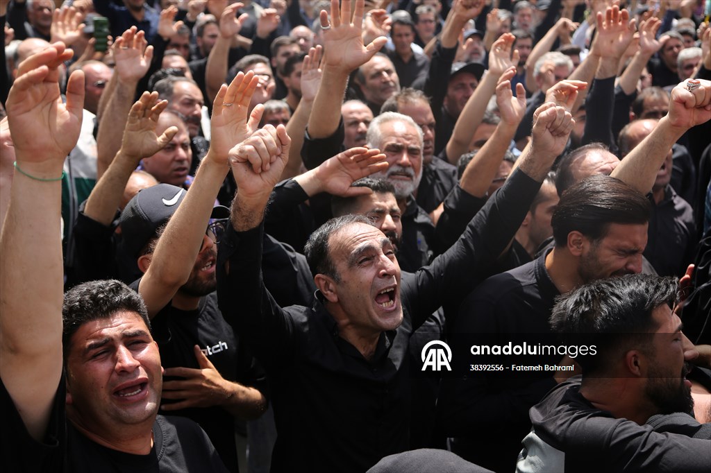 Funeral for Revolutionary Guard killed in Israeli attack on Iran