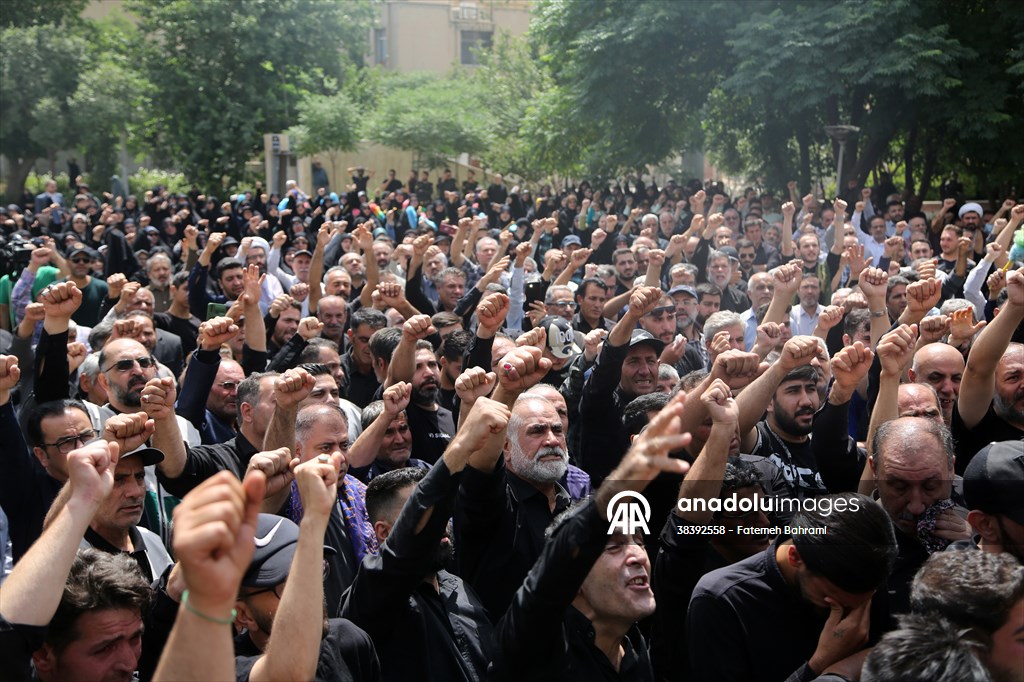 Funeral for Revolutionary Guard killed in Israeli attack on Iran