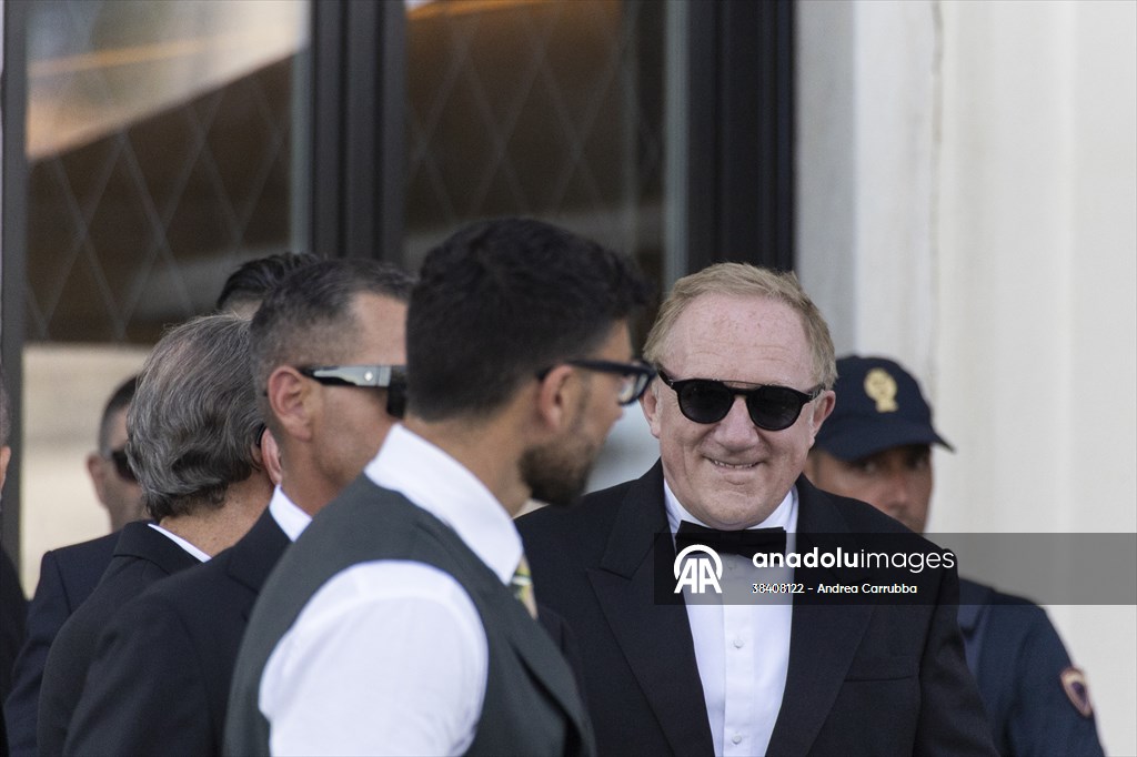 Billionaire entrepreneur Jeff Bezos' wedding in Venice