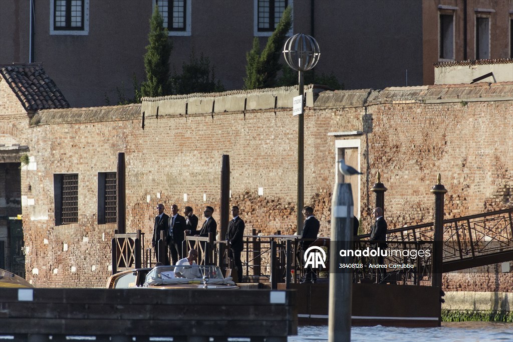 Billionaire entrepreneur Jeff Bezos' wedding in Venice