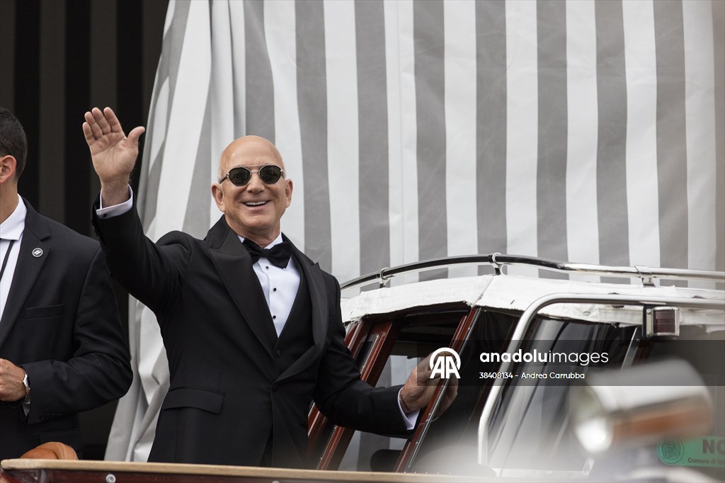 Billionaire entrepreneur Jeff Bezos' wedding in Venice