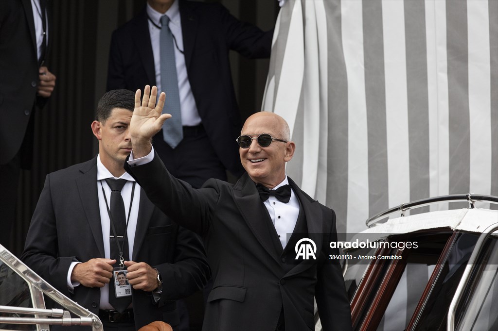 Billionaire entrepreneur Jeff Bezos' wedding in Venice