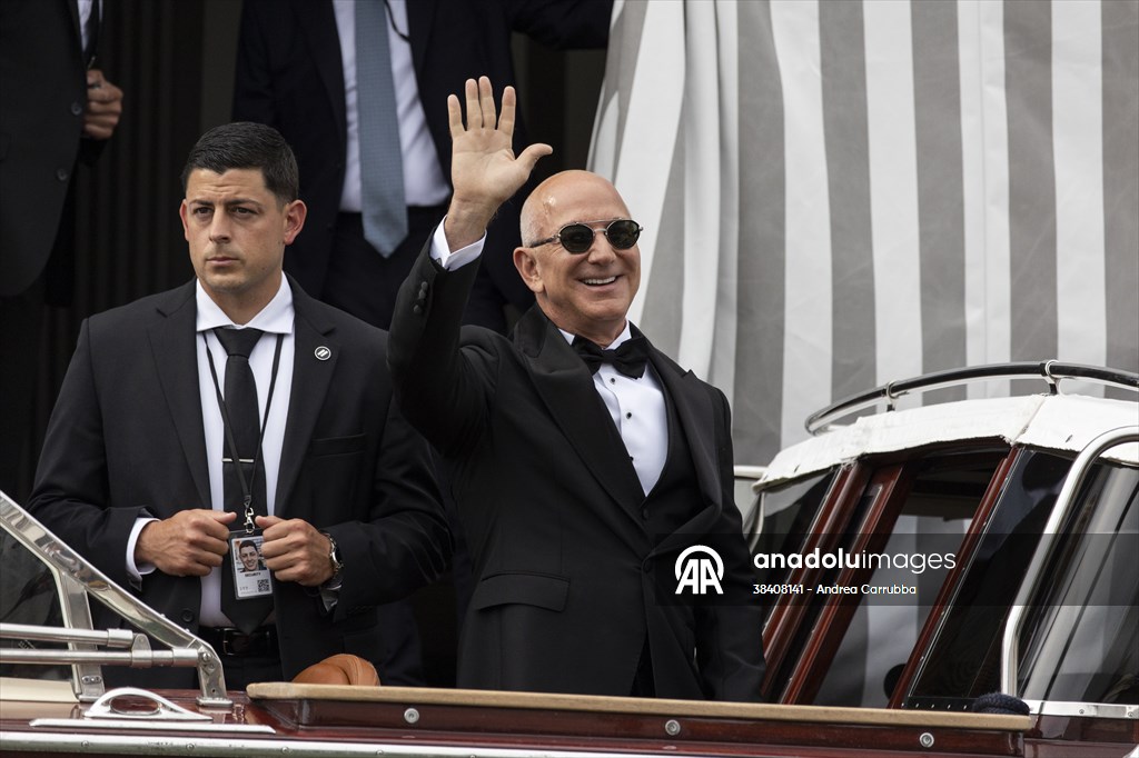 Billionaire entrepreneur Jeff Bezos' wedding in Venice
