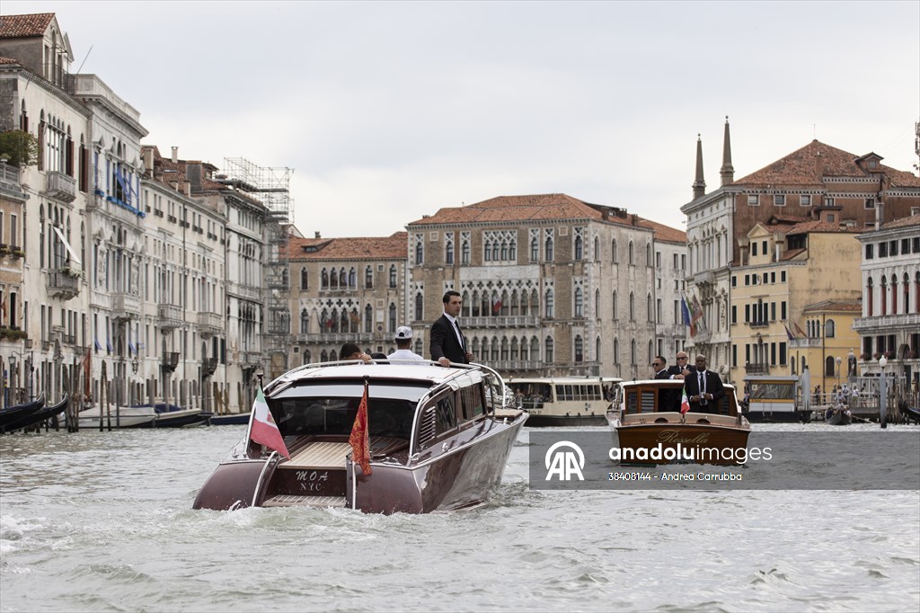 Billionaire entrepreneur Jeff Bezos' wedding in Venice