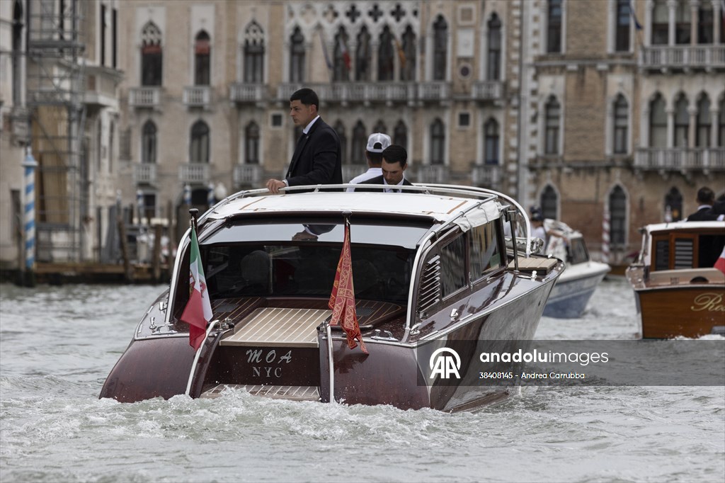 Billionaire entrepreneur Jeff Bezos' wedding in Venice