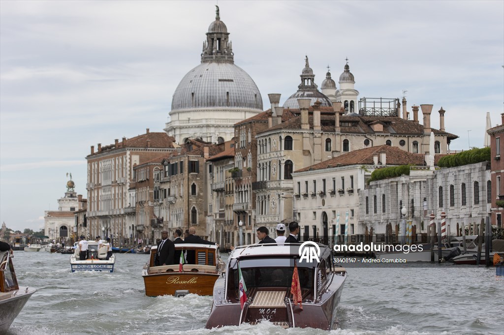 Billionaire entrepreneur Jeff Bezos' wedding in Venice
