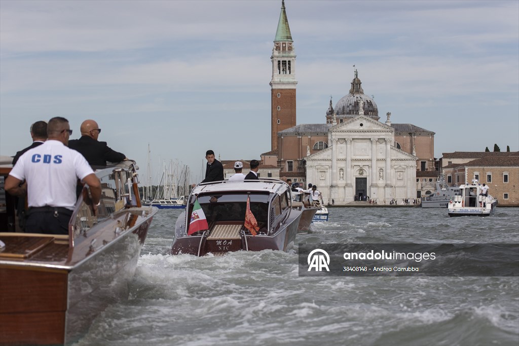Billionaire entrepreneur Jeff Bezos' wedding in Venice