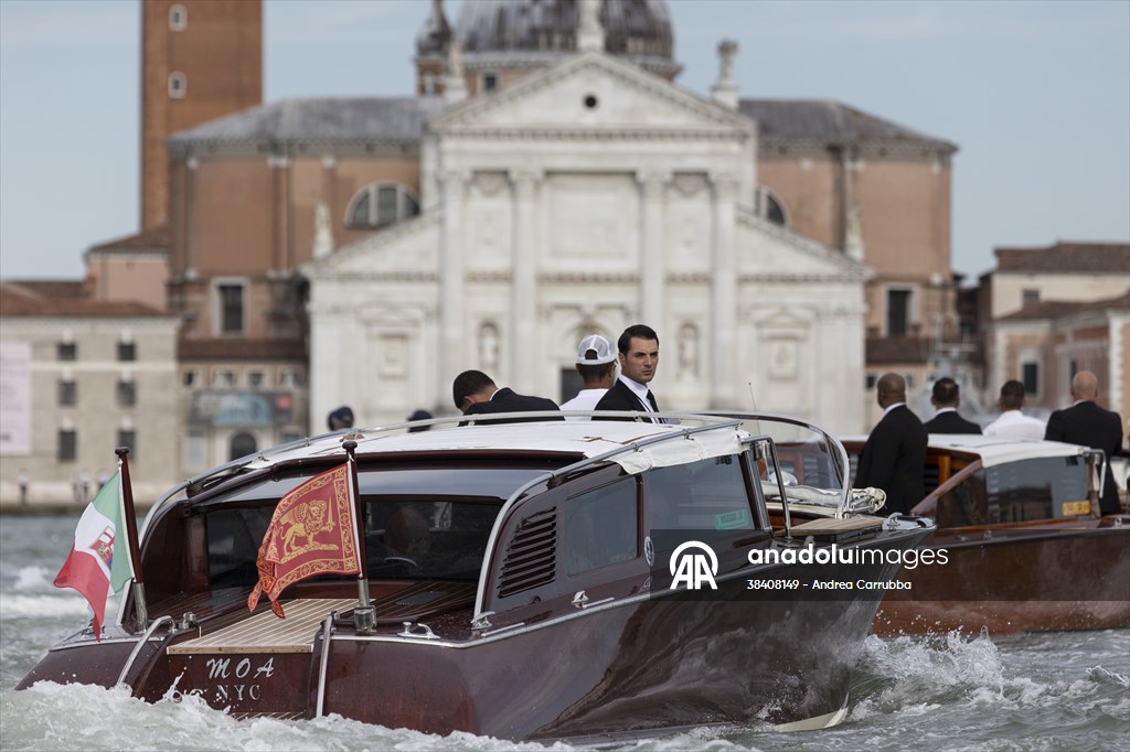 Billionaire entrepreneur Jeff Bezos' wedding in Venice