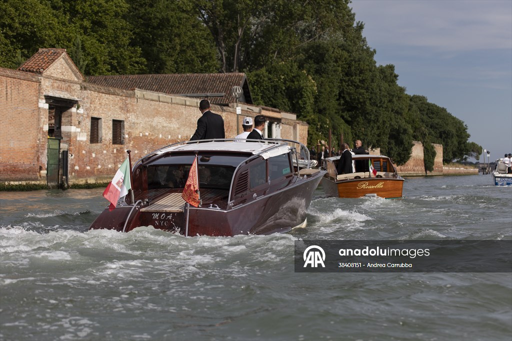 Billionaire entrepreneur Jeff Bezos' wedding in Venice