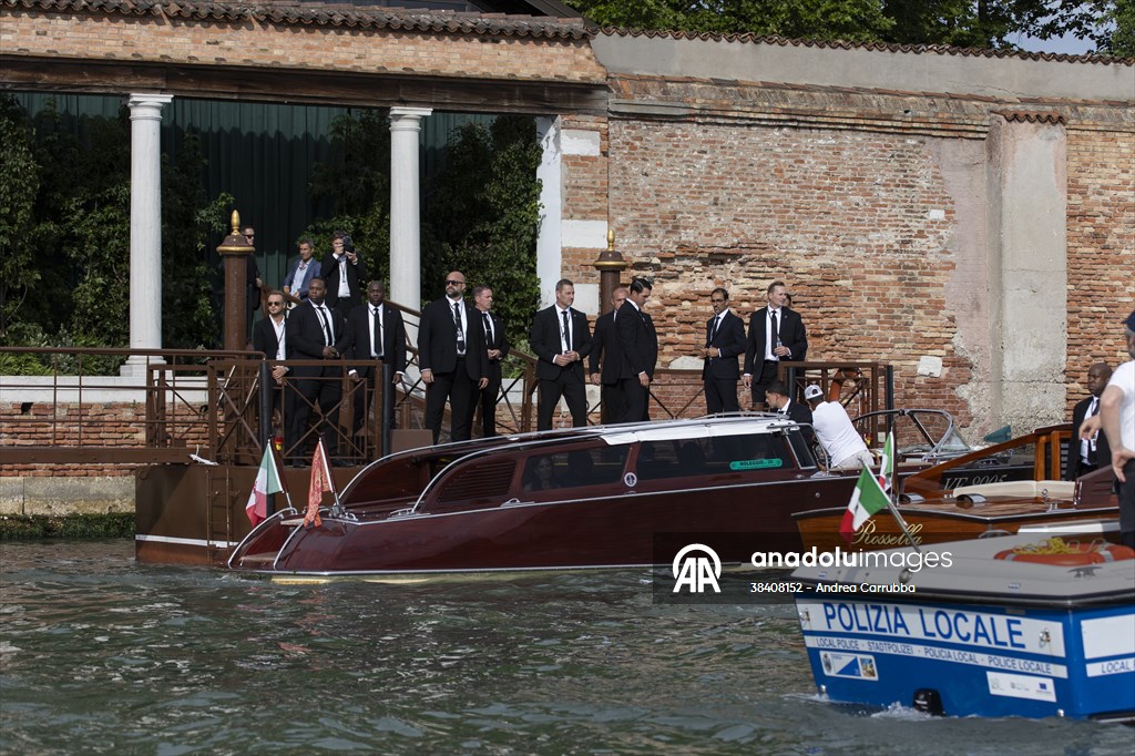 Billionaire entrepreneur Jeff Bezos' wedding in Venice