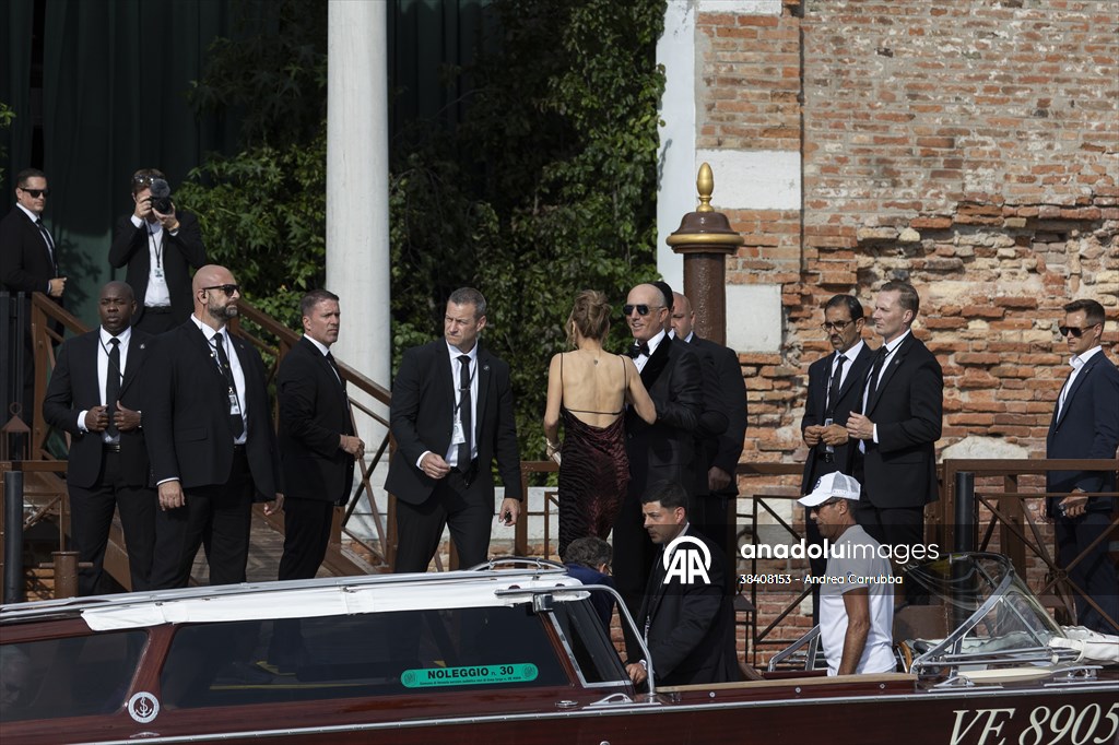 Billionaire entrepreneur Jeff Bezos' wedding in Venice