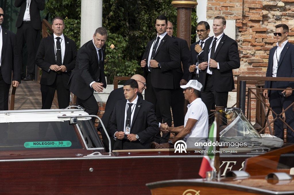 Billionaire entrepreneur Jeff Bezos' wedding in Venice