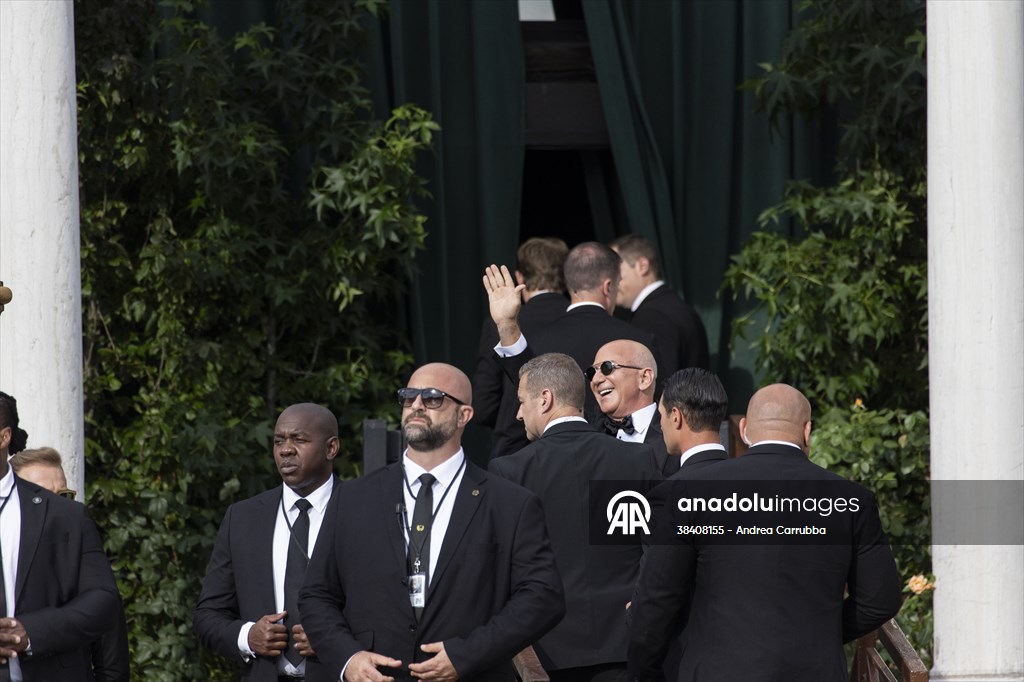 Billionaire entrepreneur Jeff Bezos' wedding in Venice