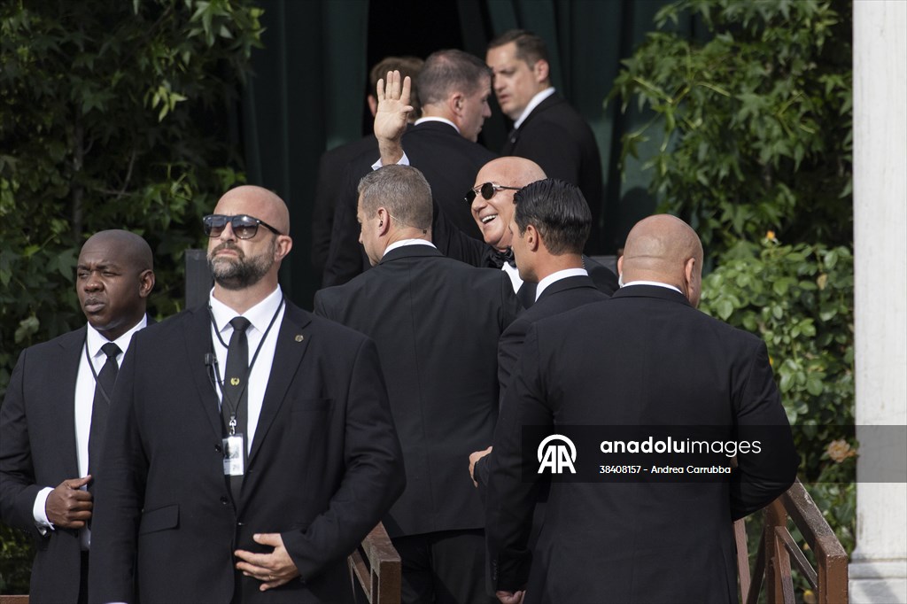 Billionaire entrepreneur Jeff Bezos' wedding in Venice