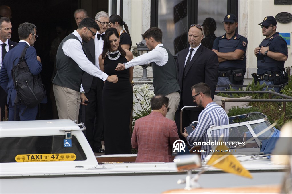 Billionaire entrepreneur Jeff Bezos' wedding in Venice