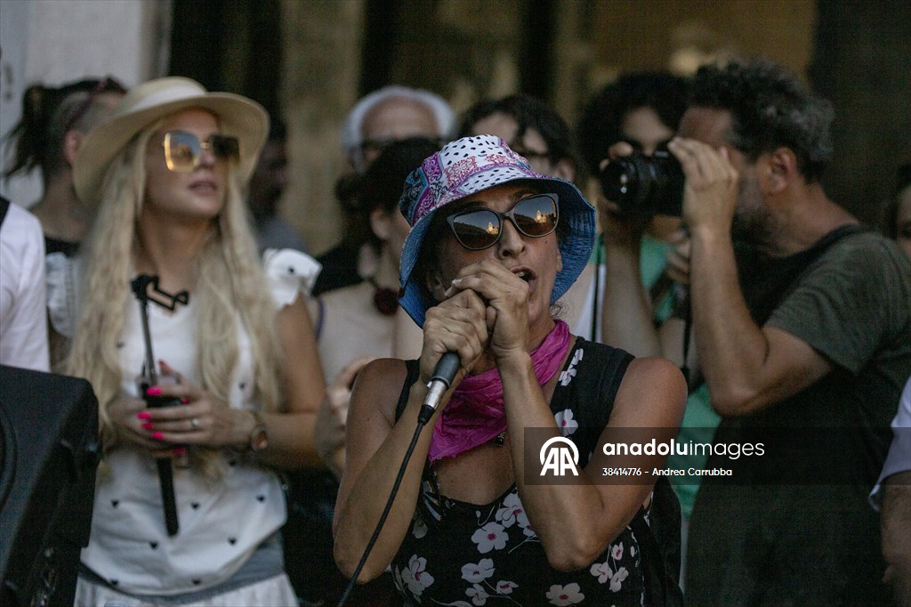 Venice activists call for ‘No Bezos, No War’ march to protest billionaire’s wedding