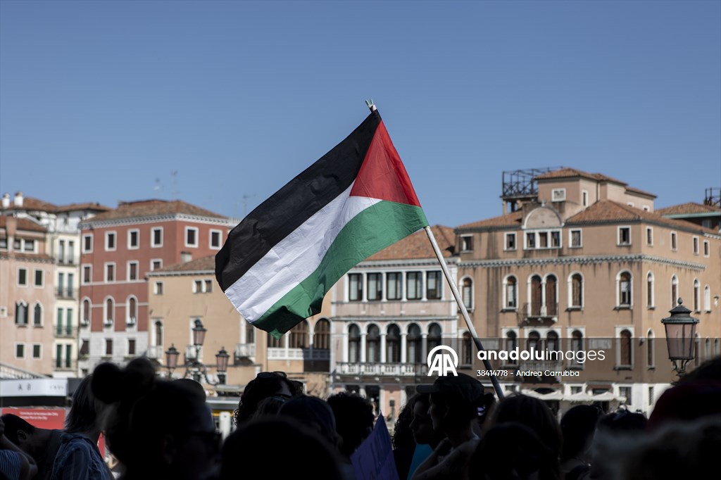 Venice activists call for ‘No Bezos, No War’ march to protest billionaire’s wedding