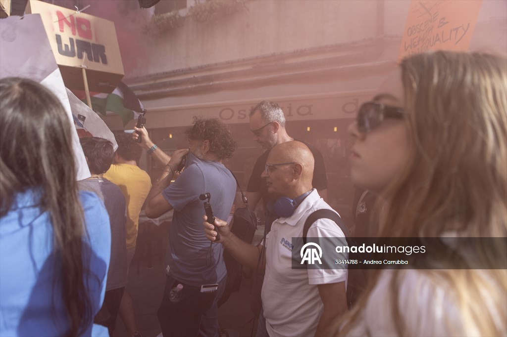 Venice activists call for ‘No Bezos, No War’ march to protest billionaire’s wedding