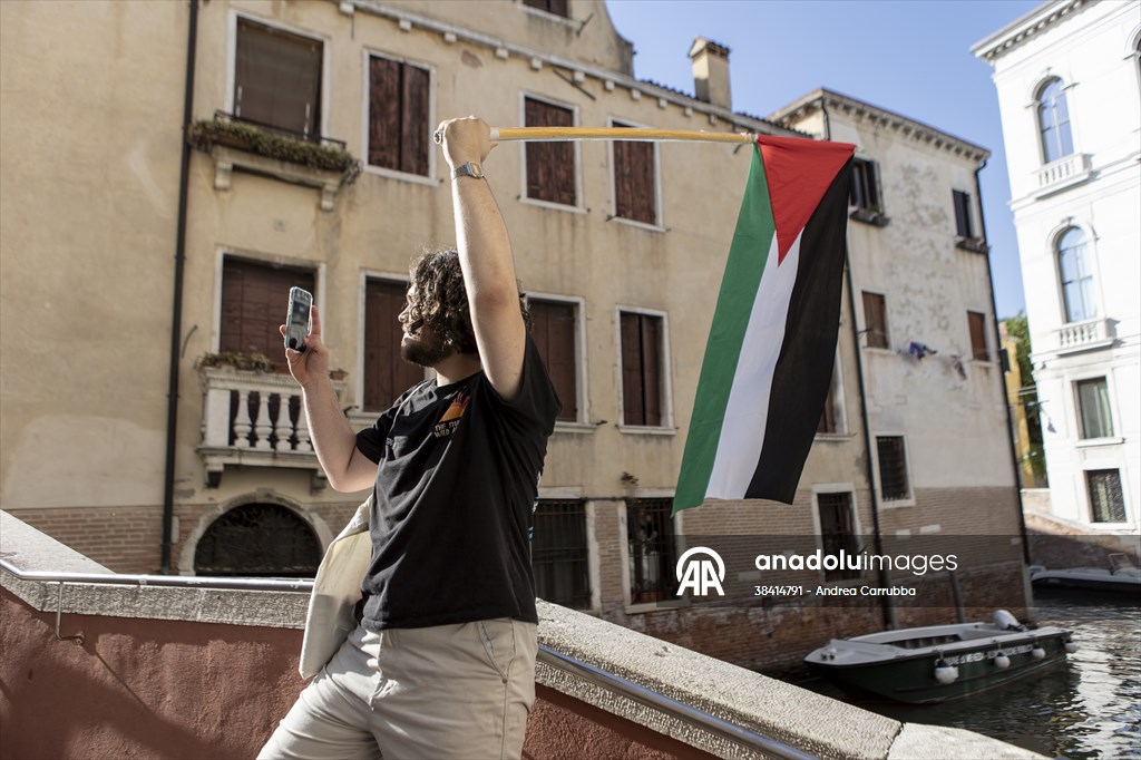 Venice activists call for ‘No Bezos, No War’ march to protest billionaire’s wedding